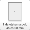 01 datoteka na polo-DIN SRA3: 450x320 mm
