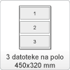 03 datoteke na polo-DIN SRA3: 450x320 mm