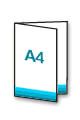 (1) Zloženka: DIN A4 - odprt format DIN A3 - (V-zgib)