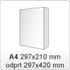 Knjiga - DIN A4: 297x210 mm / broširano-mehka vezava (BW) Knjiga - DIN A4: 297x210 mm / broširano-mehka vezava (BW)