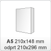 Knjiga - DIN A5: 148x210 mm / broširano-mehka vezava (BW) Knjiga - DIN A5: 148x210 mm / broširano-mehka vezava (BW)