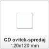 (6) CD sprednja stran: 120x120 mm