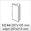 Jedilnik - 1/2 DIN A4: 297x105 mm Jedilnik - 1/2 DIN A4: 297x105 mm