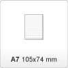 Koledar: DIN A7: 105x74 mm