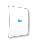 B2 - Plakat: 707x500 mm (XXL-DIGITAL)