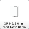 (3) Vabilo-148x296 mm / Q5: 148x148 mm (V zgib)