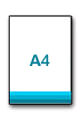 (2) Letak: DIN A4 - 210x297 mm