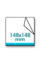 (6) Nalepka, etiketa: Q5 - 148x148 mm