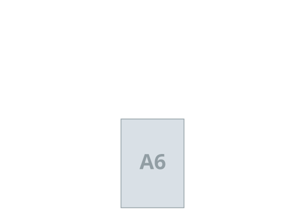 Zbornik A6 - pokončen: 105x148 mm, trda platnica, kovinska špirala (D18)