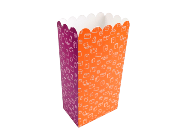 Popcorn boxes (embalaža za pakiranje kokic)