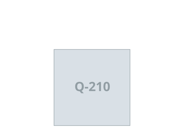 Rokovnik Q-210 - Eco: 210x210 mm, trda platnica, kovinska špirala (D6)