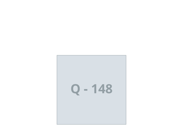 Pisalni blok Q-148: 148x148 mm, lepljen (D12)