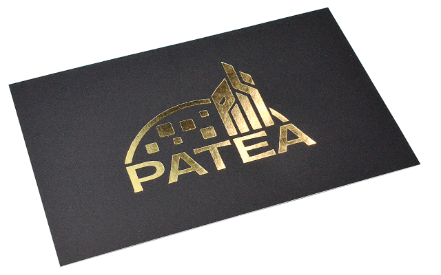 tisk vizitk hot foil emboss reliefni tisk zlata folija