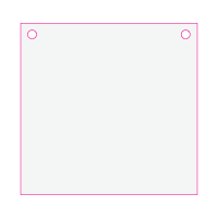 Pravokotnik, kvadrat + vrtanje