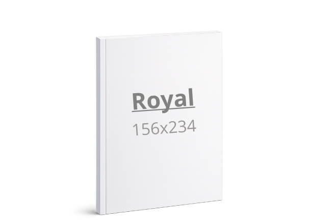 Brošura Royal: 156x234 mm - mehka vezava / lepljeno (D8)