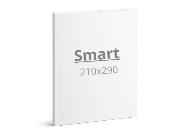 Brošura Smart: 210x290 mm - mehka vezava / lepljeno (D5X)