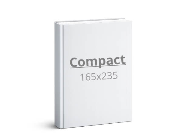 Knjiga Compact: 165x235 mm - trda vezava (D4)