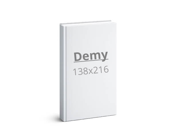 Knjiga Demy: 138x216 mm - trda vezava (D4)