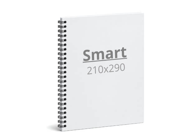 Rokovnik Smart: 210x290 / 420x290 mm, kovinska špirala (D5X)